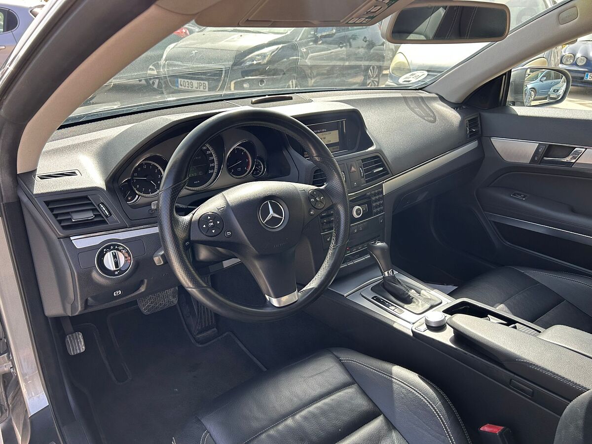 MERCEDES E350 CDI COUPE 3.0 V6 AUTO SPANISH LHD IN SPAIN 118000 MILES SUPER 2009